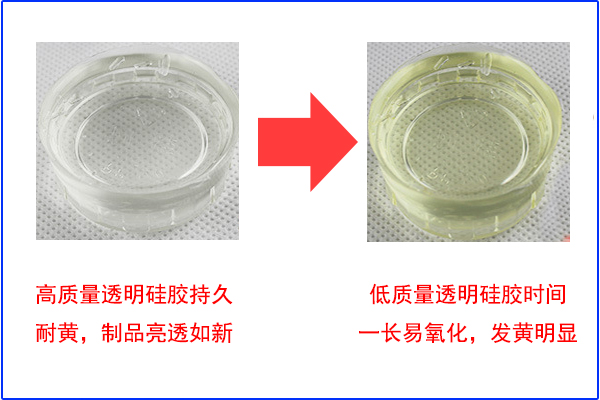 高透硅膠制品發(fā)黃，你可接受？